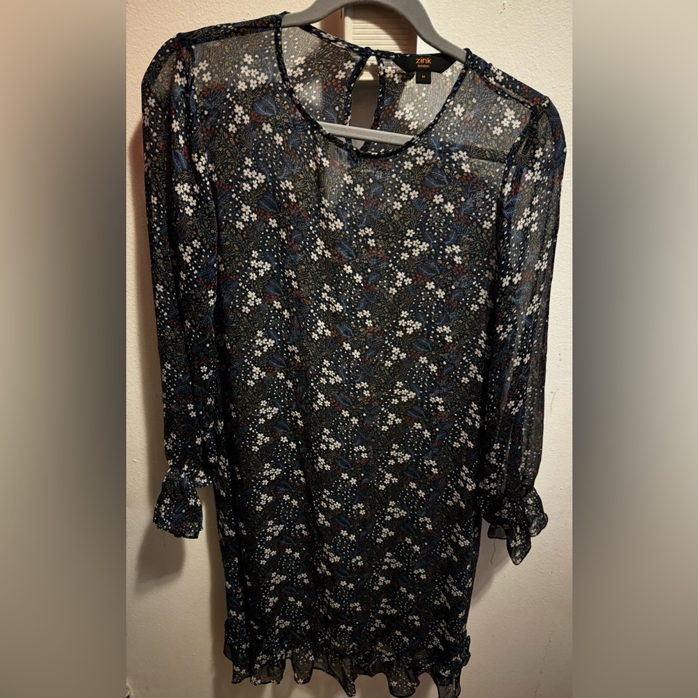 Preloved Zink London floral dress
